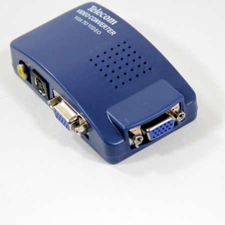 Конвертер RCA + S-video на VGA Telecom TTC4030 Конвертер RCA + S-video на VGA Telecom TTC4030
