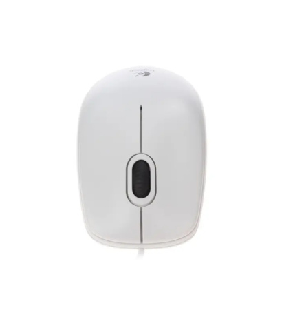 Мышь USB Logitech B100 (910-003360) оптическая, 800dpi, кабель 1.8м, White