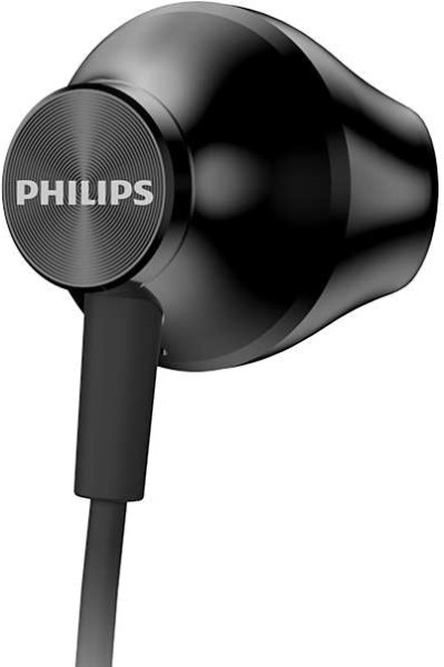 Наушники Philips TAUE100BK/00 вставные, 32Ом, 106дБ, кабель 1м, Black