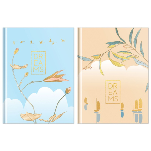 Бизнес-блокнот BG А6 64л. "Мечты" ББ6т64_лм_тф 11190