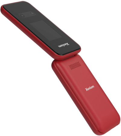 Сотовый Xenium X680 Red 2sim/2.8"/320*240/32Mb/microSD/0.3Мп/Bt/1800мАч/раскладушка