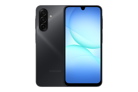 Смартфон Samsung Galaxy A17 8Гб 256Гб SM-A175 Black 6.7", Super AMOLED, 2340*1080, 2*2.2+6*2.0ГГц, 50+5+2Мп, 13Мп, 4G, NFC, 5000мАч, And 15