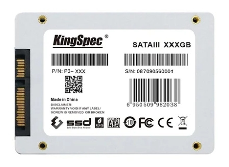 SSD-накопитель 256Гб KingSpec P3 [P3-256](3D NAND, 550/520 Мб/с)