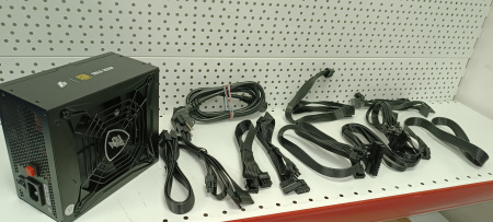 Распродажа! Блок питания 850Вт 1STPLAYER STEAMPUNK (APFC,140мм,4PCI-E,6SATA,80+Gold,полностью модульный)[нарушена упаковка]