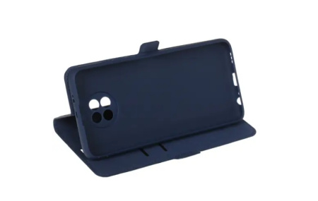 Чехол-книжка для Xiaomi Redmi Note 9T DF xiFlip-66 (blue)