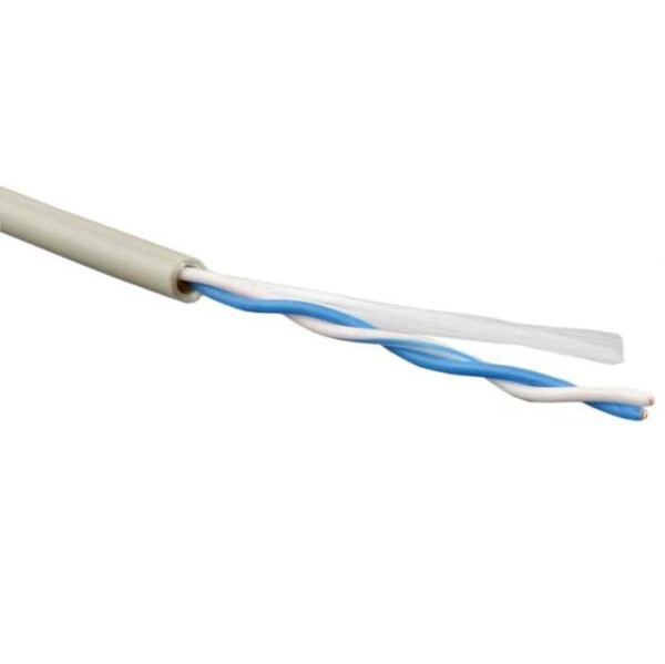Кабель витая пара  1пара, кат5E, UTP, внутренний, Сu, Rexant 01-0002