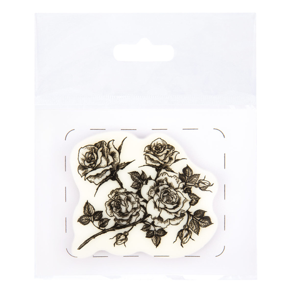 Штамп "Mr.Painter" TSM-01 5.8 см х7.2 см 02 Розовый куст