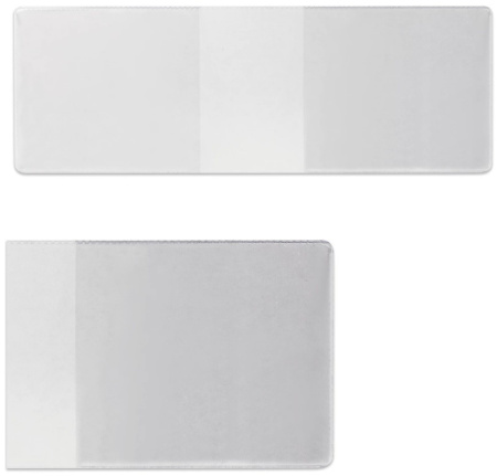 Обложка для студенческого билета ДПС, 106*74мм, ПВХ, прозрачная 1098.К