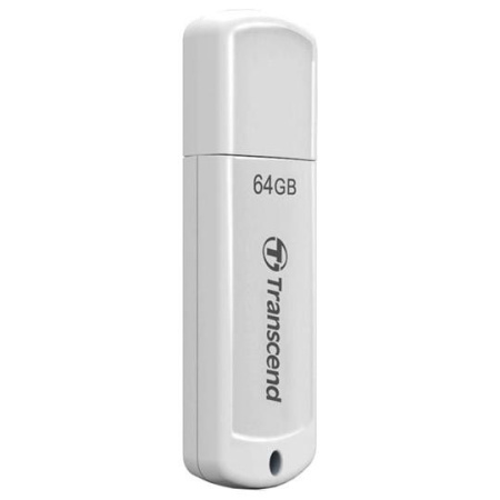 Флеш-накопитель USB2.0 64Gb Transcend JetFlash 370 (TS64GJF370) белый