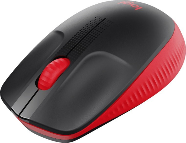 Мышь беспроводная Logitech M190 (910-005908) оптическая, Red
