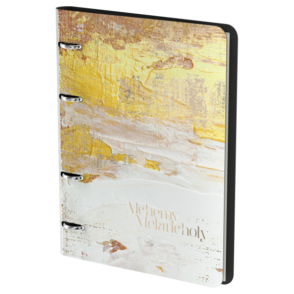 Тетрадь на кольцах 80л. "Свет в темноте" Greenwich Line (Nr4A5_56564)