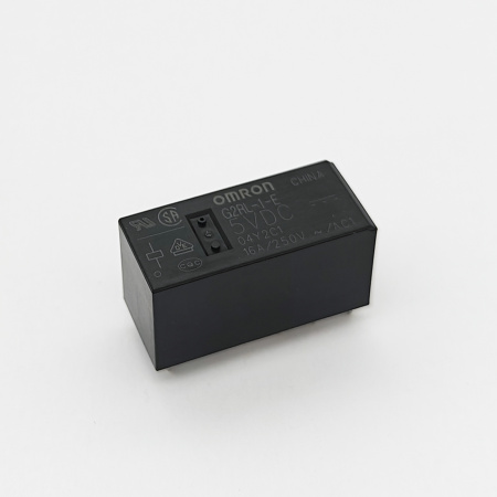 Реле электромагнитное DC  5в, 16а, SPDT, 29*12.7*15.7мм, Omron G2RL-1-E 5VDC