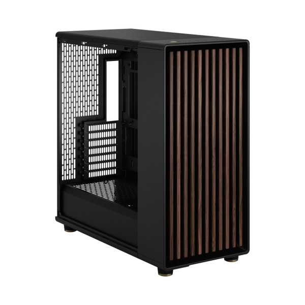 Корпус ПК без блока питания/ Case Fractal Design North XL RC Charcoal TG Dark, Full-Tower, 3x140mm, 2xUSB-A 3.0 + 1xUSB 3.2 Type-C, ATX, mATX, mITX Black