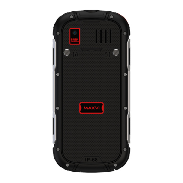 Сотовый Maxvi R2 up Red 2sim/2.8"/320*240/microSD/1.3МП/Bt/4000мАч/моноблок