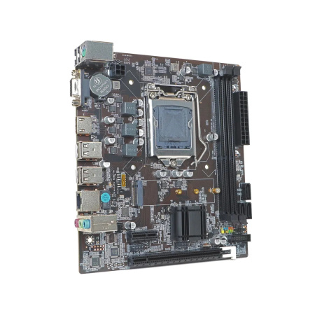 Мат.плата S1155 H61 BaseTech H61M-K (mATX,2DDR3,M.2,PCI-E16,PCI-E,3SATA,VGA,HDMI,PC1600)