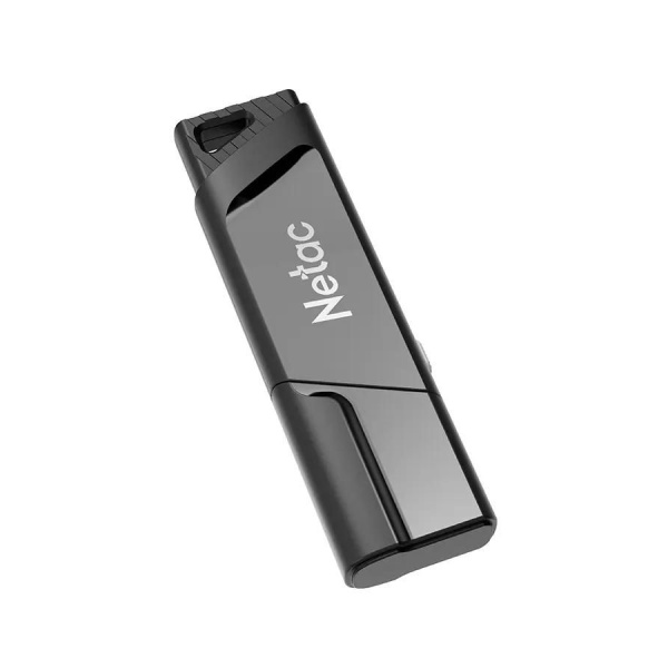 Флеш-накопитель USB3.2 128Gb Netac U336S (NT03U336S-128G-32BK) пластик, защита от перезаписи