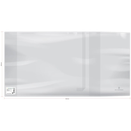 Обложка ПВХ Greenwich Line 286*550мм. 110мкм, д/учеб. мл. кл./изд-ва Титул/англ. яз. Биболет/раб. те