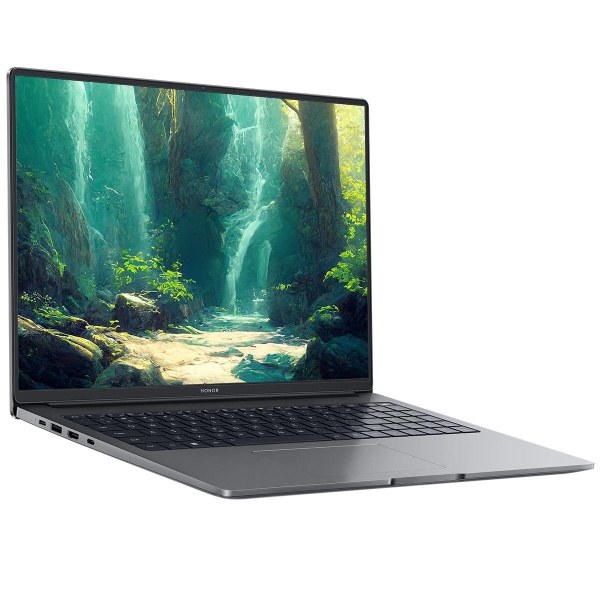 Ноутбук HONOR MagicBook X16 Plus Intel Core 5 220H/32Gb (soldered D4)/SSD1Tb/UMA/16"/IPS/WQXGA/2560x1600/120Hz/Win11/Grey/1.79kg