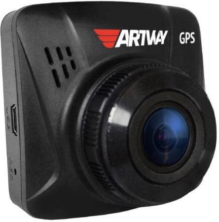 Видеорегистратор Artway AV-397 GPS Compact 1920*1080/170°/2"/mSD/2мп/MOV/G-сенсор/GPS