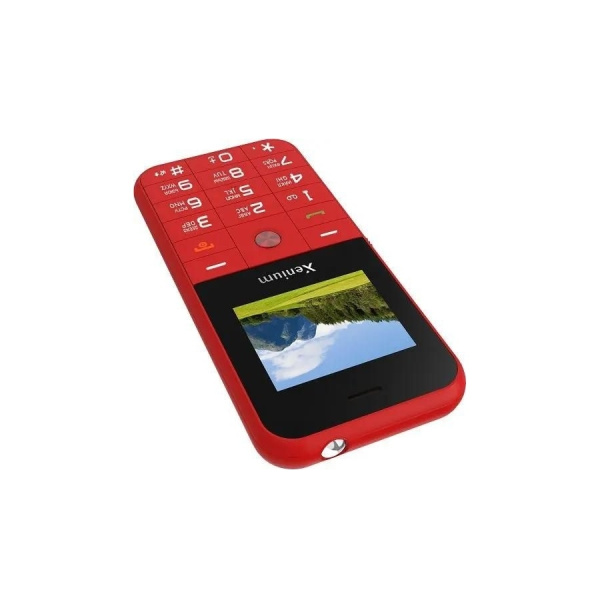 Сотовый Xenium X718 Red 2sim/1.77"/160*128/microSD/0.3Мп/Bt/1000мАч/моноблок