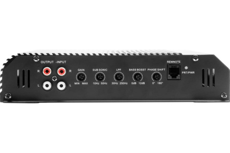 Усилитель авто-й УРАЛ МОЛНИЯ МЛ 1.500 1*230Вт/2-1 канал/4-2 Ом/High-pass/Low-pass