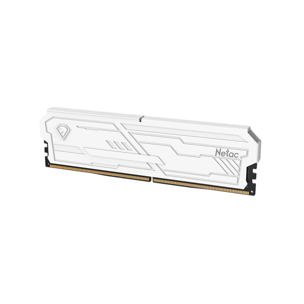 Модуль памяти DIMM DDR5 16Гб 6400МГц Netac Shadow III (NTSHD5P64SP-16W) CL32 (белый радиатор)
