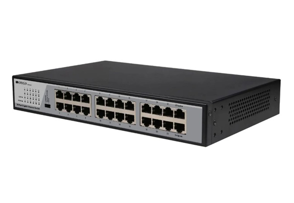 Коммутатор ORIGO OS2224/A1A 24-портовый неуправляемый 1000 Мбит/с