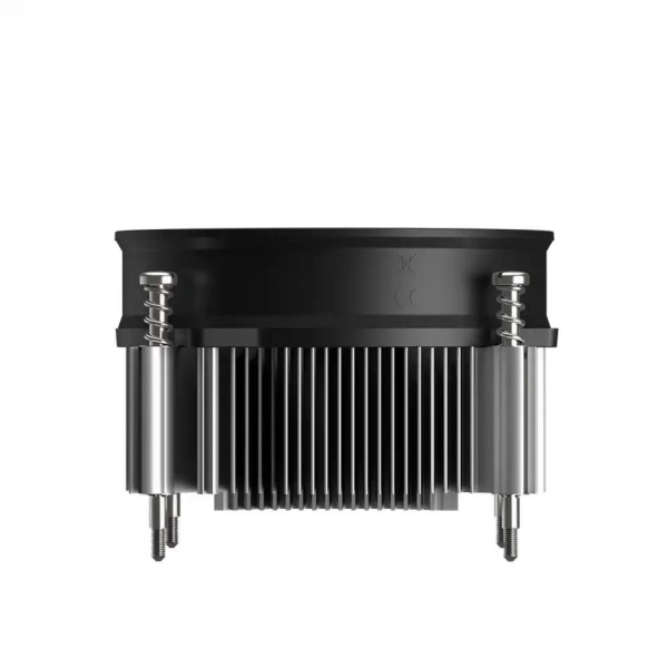 Кулер для процессора/ CPU Cooler PCCooler R95-I (95W, 4-pin PWM, 60mm, Al/Cu, -mm, 1x95mm, 38.61CFM, 31.2dBA, 2800RPM, S: 1200/115X/1700/1851, silver, black)
