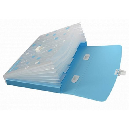 Портфель пластиковый DELI 7 отделений (5877)