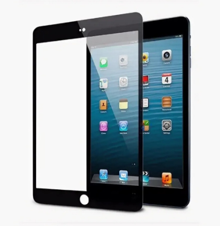 Защитное стекло для iPad Pro 12.9" Zibelino 5D (Черный)