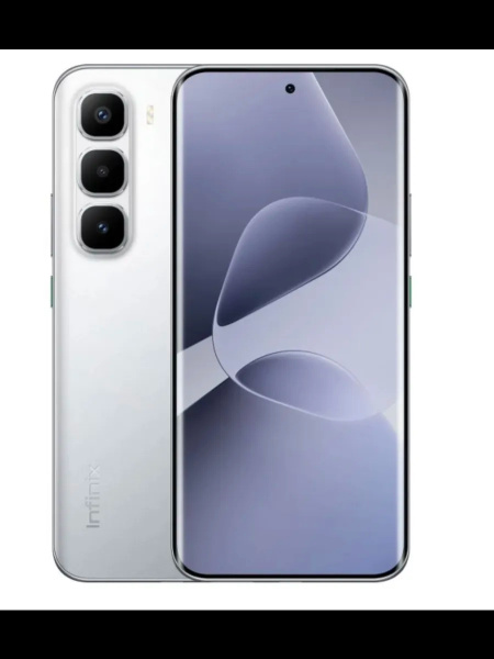 Смартфон INFINIX Hot 60 pro+ 8Гб 256Гб Titanium Silver 6.78", AMOLED, 2720*1224, 2*2.2+6*2ГГц, 50Мп, 13Мп, 4G, NFC, 5160мАч, And 15