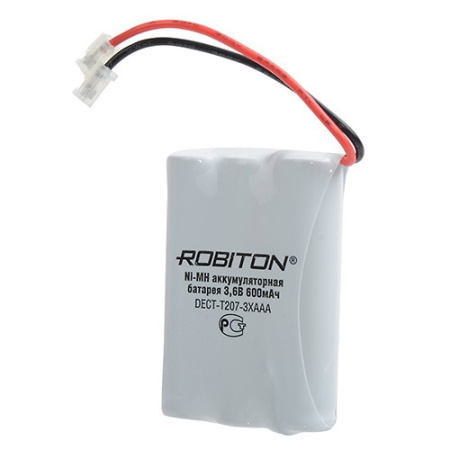 Батарея аккумуляторная ROBITON DECT-T207-3XAAA 600mAh
