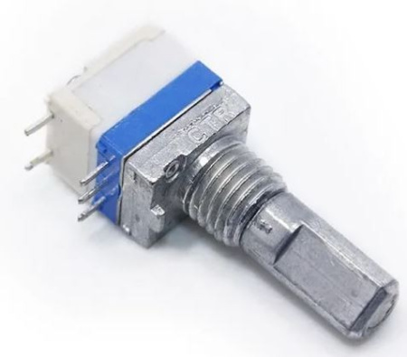 Потенциометр 10кОм с выключателем (регулятор громкости Baofeng BF-888S UV-5R UV-82)