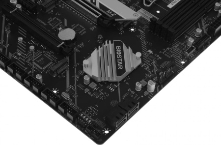 Материнская плата Biostar B760A-Silver  Soc-1700 Intel B760 4xDDR5 ATX AC`97 8ch(7.1) 2.5Gg RAID+VGA+HDMI+DP