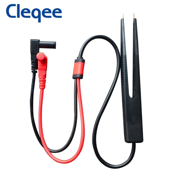 Щупы измерительные для мультиметра Cleqee P1510, пинцет для SMD компонентов