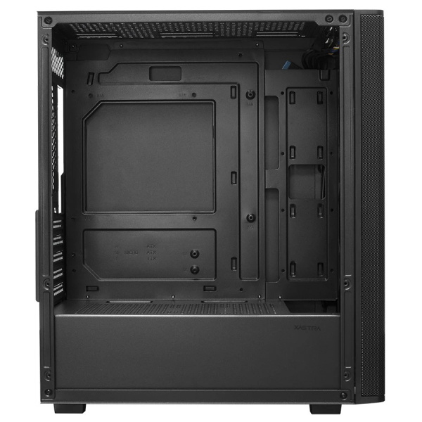 Корпус mATX Б_БП XASTRA A300M 4ARGB-C6 Black (USB3.0,Audio,черный,Mesh,4х120мм ARGB+ARGB PWM HUB 6ports,CPU Cooler до 160мм, VGA до 340мм)