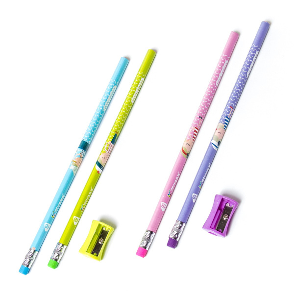 Карандаш ч/гр. YALONG HB "Ты морячка, я моряк" с ластиком (YL816092)