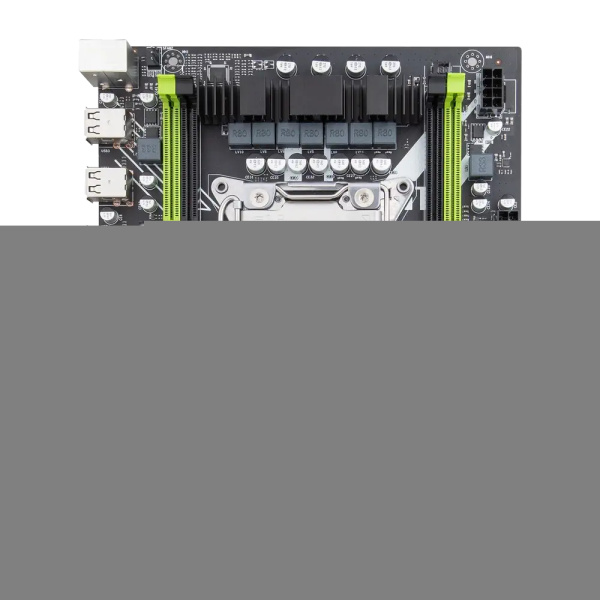 Мат.плата S2011 Huananzhi X79M PRO с процессором Xeon E5-2680v2 (10/20*2.8-3.6)и памятью 64Гб DDR3 (4х16Гб)(mATX,4DDR3,PCI-E,M.2,6USB2.0,4USB)