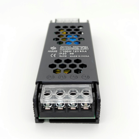 Блок питания в корпусе 12в,  8.3а, IP20, 130*43*23мм, LS Slim 100W