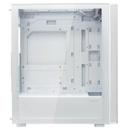 Корпус mATX Б_БП XASTRA A300M 4ARGB-C6 WH White (USB3.0,Audio,белый,Mesh,4х120мм ARGB+ARGB PWM HUB 6ports,CPU Cooler до 160мм, VGA до 340мм)