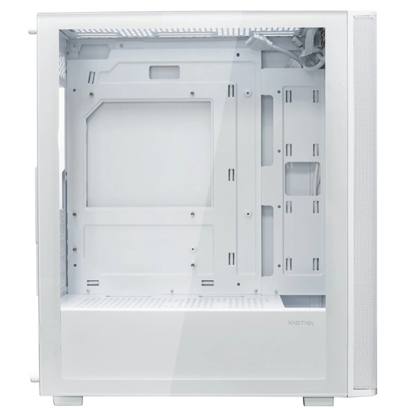 Корпус mATX Б_БП XASTRA A300M 4ARGB-C6 WH White (USB3.0,Audio,белый,Mesh,4х120мм ARGB+ARGB PWM HUB 6ports,CPU Cooler до 160мм, VGA до 340мм)