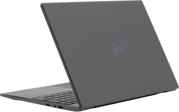 Ноутбук IRU Tactio 15PHR Ryzen 5 7430U 16Gb SSD512Gb AMD Radeon Graphics 15.6" IPS FHD (1920x1080) Windows 11 Pro 64 black WiFi BT Cam 4000mAh (2150148)