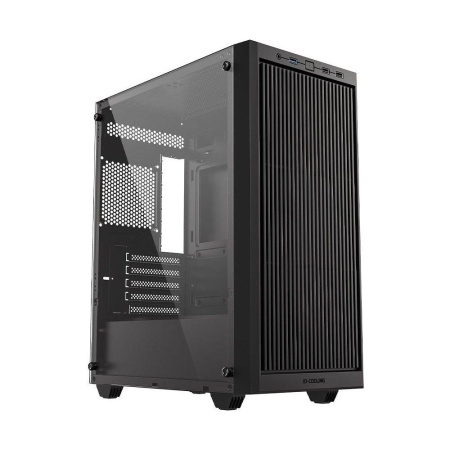Корпус Case ID-Cooling WARE 300 Black mATX/ win TG/ no fan/ Type C/ CPU 160mm/ GPU 320mm/ no PSU
