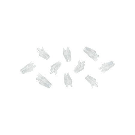Колпачок_для_коннектора_RJ-45_прозрачный_1шт NIKOMAX NMC-RJBOOT55B-TR с защитой защелки