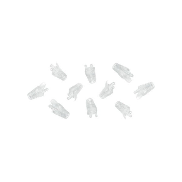 Колпачок_для_коннектора_RJ-45_прозрачный_1шт NIKOMAX NMC-RJBOOT55B-TR с защитой защелки