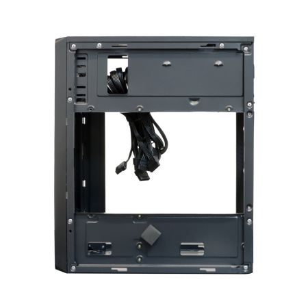 Корпус mATX 450w TESLA 1708BM (2*USB2.0,Audio,черный,БП TESLA C450 80+ с плоскими проводами!)[TSL-1708-450W-BM]