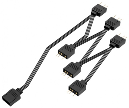 Кабель-разветвитель ID-Cooling FS-06 ARGB (6шт*3pin ARGB)