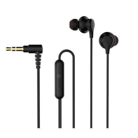 Гарнитура Perfeo KNOB внутриканальные, черный (PF_C3211)