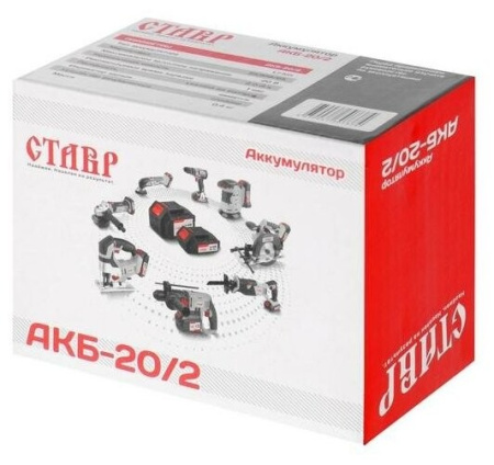 Аккумулятор Ставр АКБ-20/2 Li-Ion, 2.0Ач