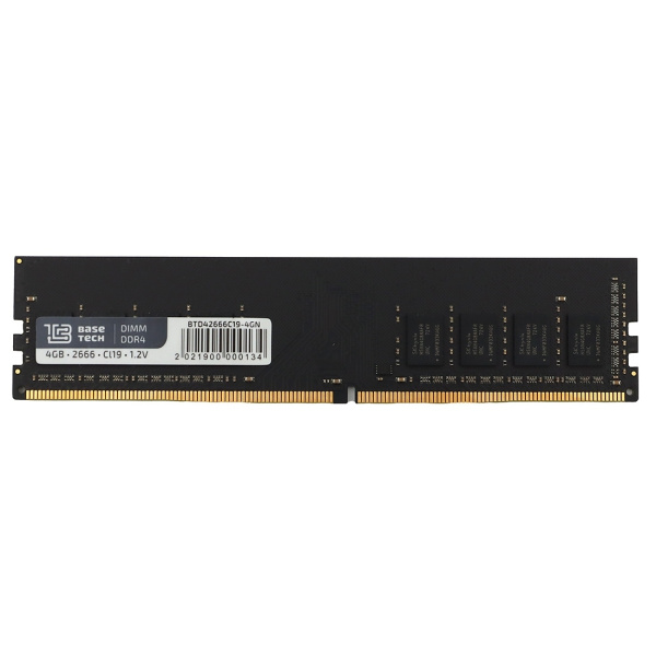 Модуль памяти DIMM DDR4 4Гб 2666МГц BaseTech (BTD42666C19-4GN) CL19